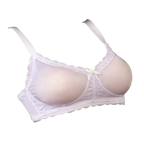 Soft Lace Mastectomy Pocket Bra for Breast Enhancer Insert Pad Front Closure